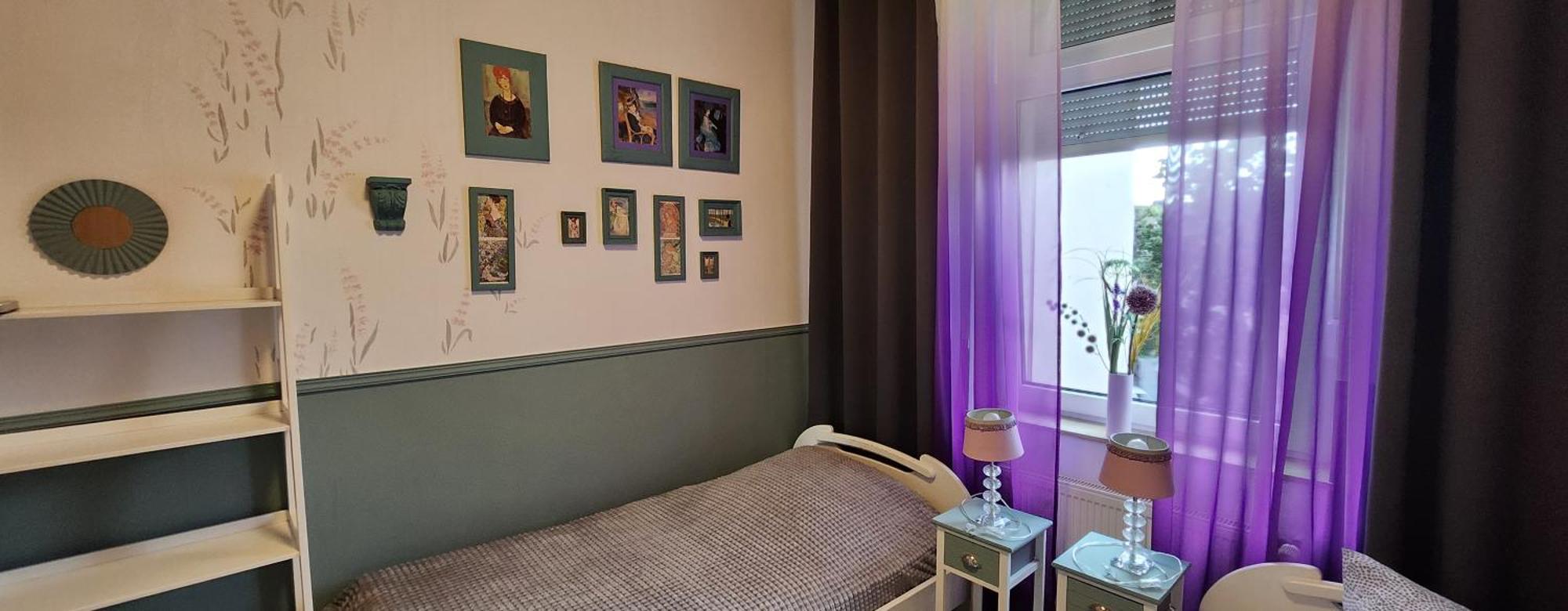 Elena Flat Lavendel Duisburg Zentrum Extérieur photo